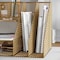 Martha Stewart Ryder Gold Mesh Metal Large Desktop Organizer with Magazine File Holder, Pen Holder, and Storage HH-OHD03-GLD-MS - alternate 5